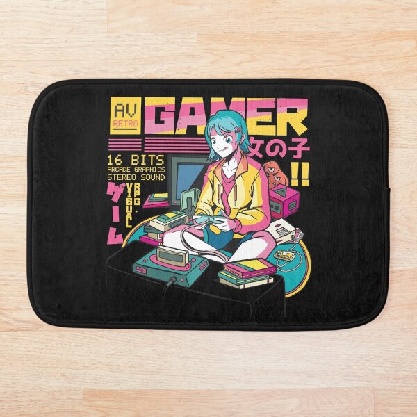 Item preview, Anime Gamer Girl designed and sold by Dede163.