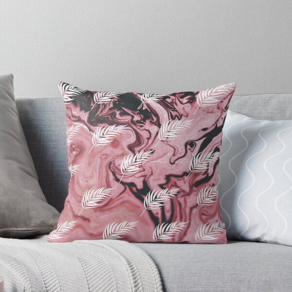 Item preview, Leaf Pattern with Pink Background designed and sold by Hoopstore.
