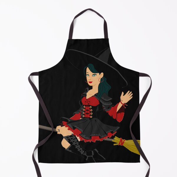 Item preview, Scary Dark Halloween Flying Witch designed and sold by Fashimation20.