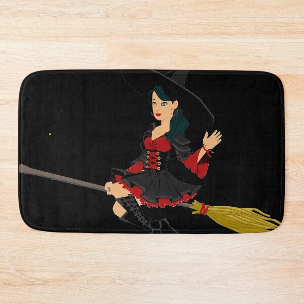 Item preview, Scary Dark Halloween Flying Witch designed and sold by Fashimation20.