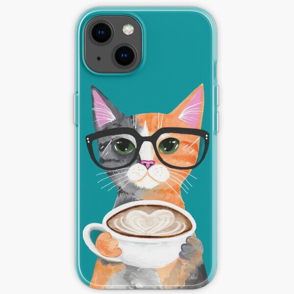 Kitten's Latte of Love iPhone Soft Case