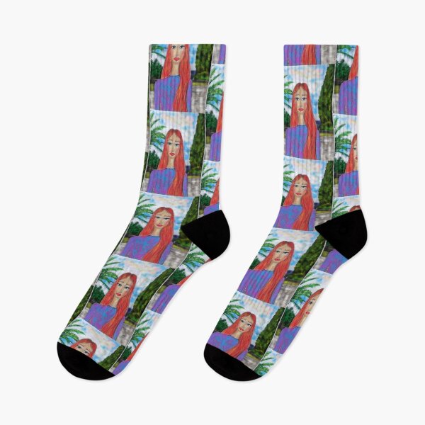 Item preview, LONG RED HAIR DON'T CARE designed and sold by IvanaKada.