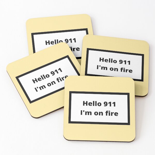 Item preview, Hello 911, I'm on fire designed and sold by Omeris.