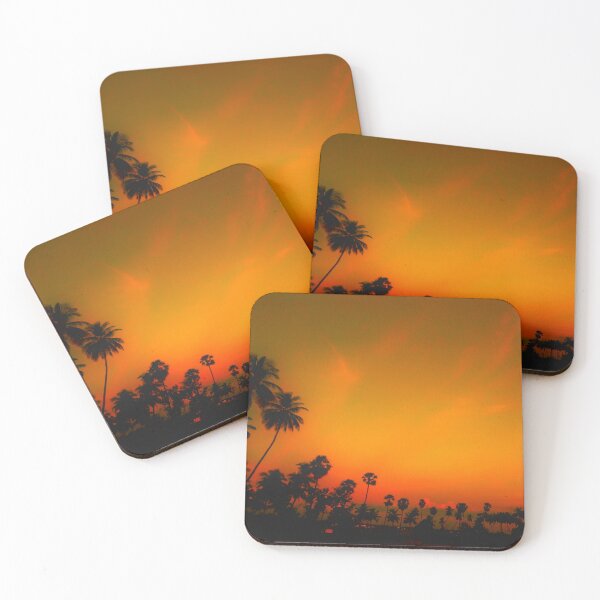 Item preview, Beautiful Red Sky of The Evening Sunset In India designed and sold by Sreena.