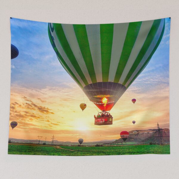 Item preview, Hot air balloon sun raise  designed and sold by Bitit.