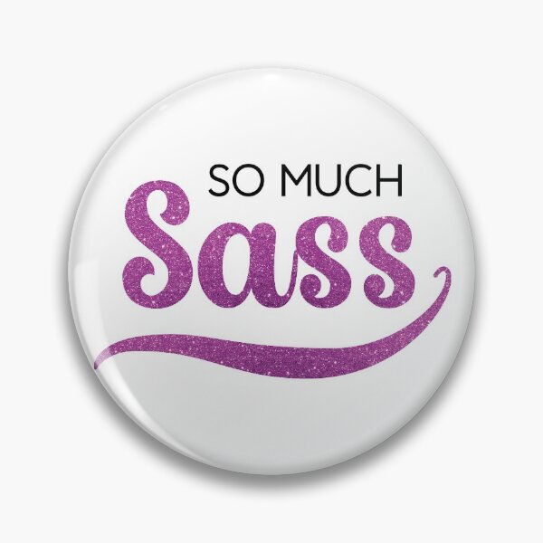 Item preview, So Much Sass - Pink Glitter designed and sold by VicEllisArt.
