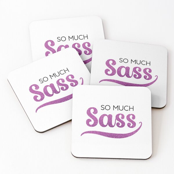 Item preview, So Much Sass - Pink Glitter designed and sold by VicEllisArt.