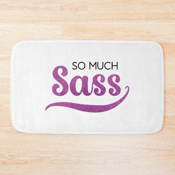 Item preview, So Much Sass - Pink Glitter designed and sold by VicEllisArt.