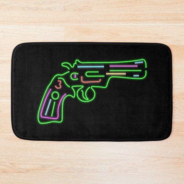 Item preview, Neon gun. Design for black t-shirts. designed and sold by Galina Kostyaeva.