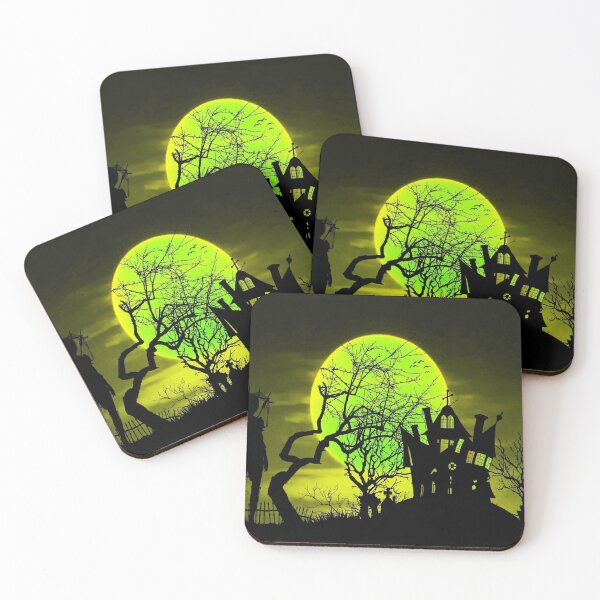 Item preview, Scary Halloween Cemetery designed and sold by Fashimation20.