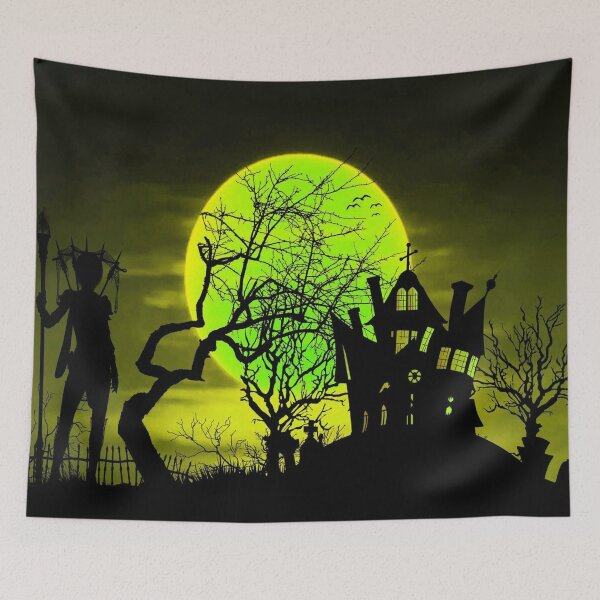 Item preview, Scary Halloween Cemetery designed and sold by Fashimation20.