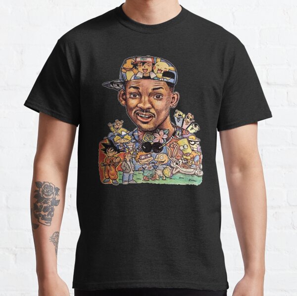 90 s Retro Vintage Will Smith, Will Smith Actor, Will Smith t-shirt, cadeau pour les Fans, T-Shirt cadeau pour femme, enfants, adultes hommes, Halloween, Thanksgiving, Chritsmas day T-shirt classique