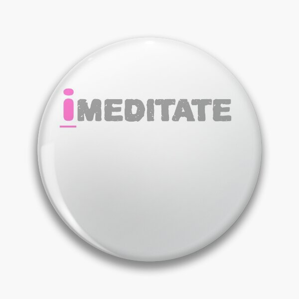 Item preview, i meditate pink designed and sold by spiritual-tee.