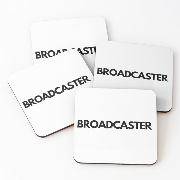 Item preview, Broadcaster designed and sold by thejournalist.