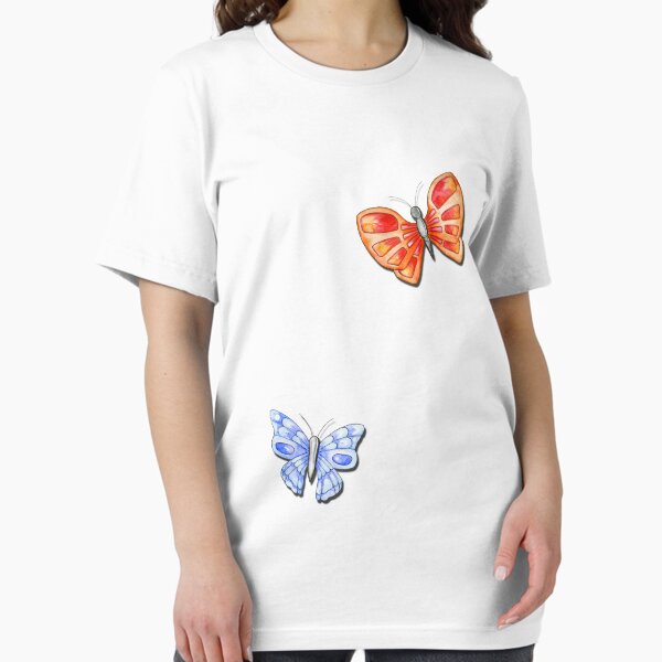 Item preview, Butterflies Orange & Blue designed and sold by Purrnickerty.