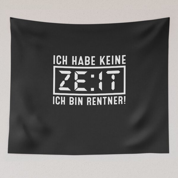 Artikelvorschau, Habe keine Zeit ich bin Rentner Ruhestand Rente Sprüche entworfen und verkauft von Team150Designz.