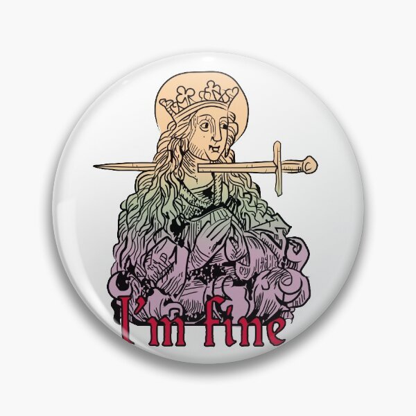 Item preview, Historical memes - I'm fine colorised designed and sold by vixfx.