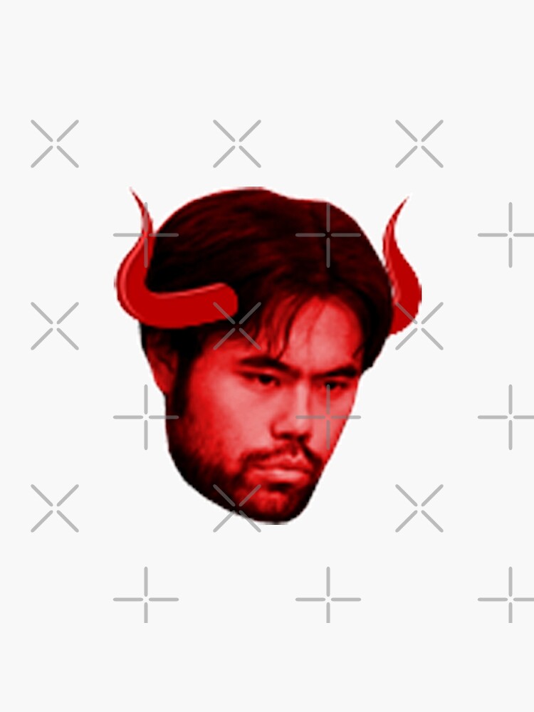 Hikaru Nakamura PogChamp sticker Sticker by LoveGalBlackTan