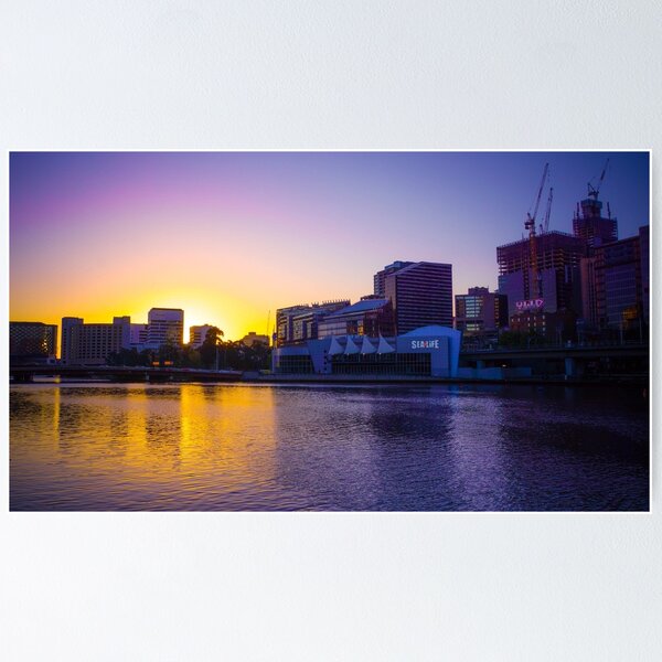 Item preview, Backlit Along the Yarra - Melbourne, Victoria designed and sold by Steven Jodoin.