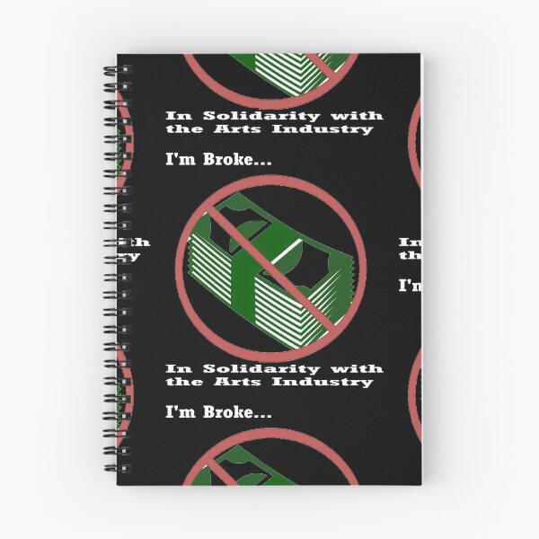 Item preview, Broke like an Artist designed and sold by PillowPuns.
