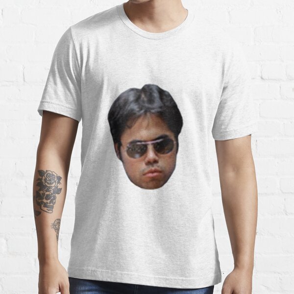 Hikaru Nakamura funny thinking face sticker Mask by LoveGalBlackTan