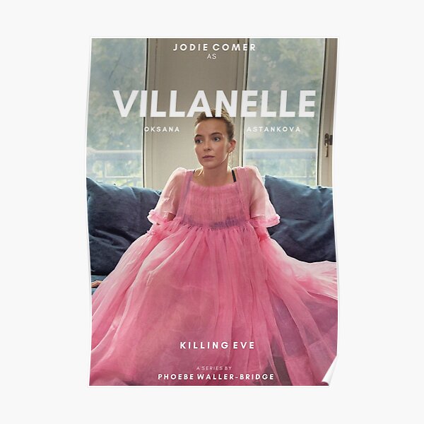 Villanelle design 2 Poster
