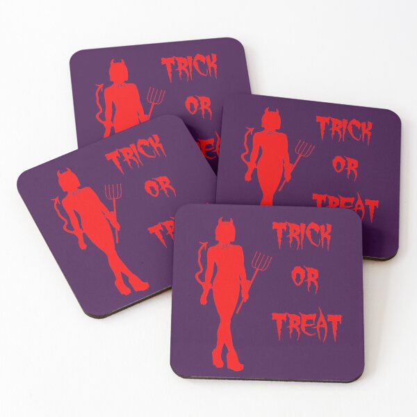 Item preview, TRICK OR TREAT, NAUGHTY HALLOWEEN DEVIL designed and sold by Danicus666.