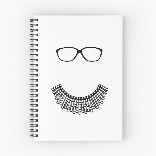 Item preview, Gafas de Ruth Bader Ginsburg y cuello disidente designed and sold by ReluctantChickn.