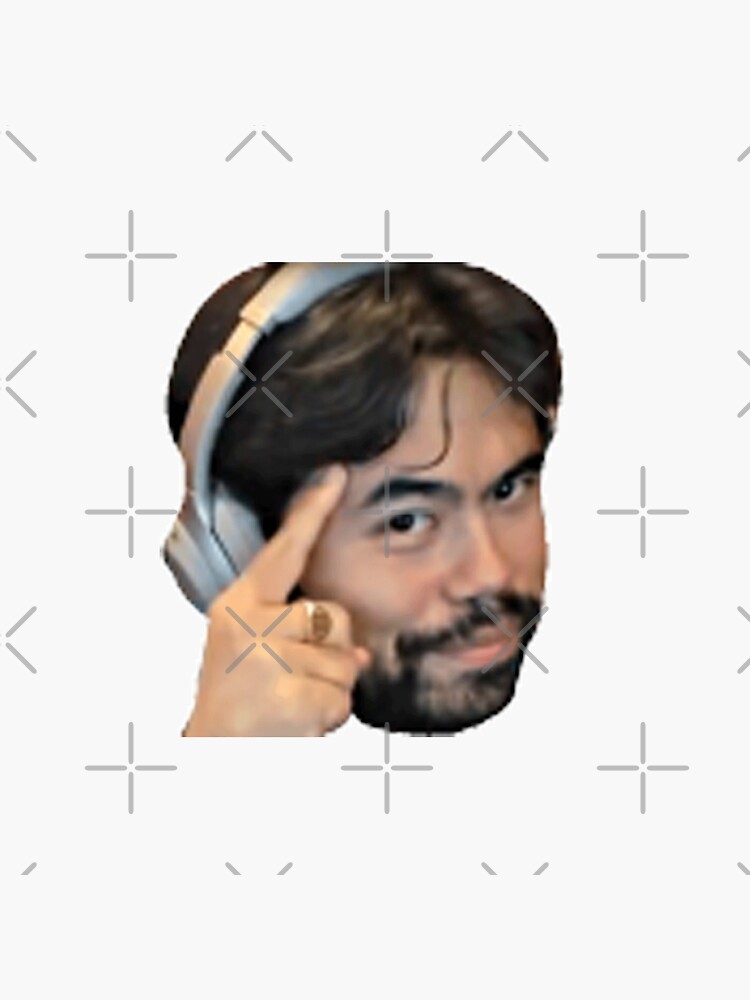 Hikaru Nakamura PogChamp sticker Sticker by LoveGalBlackTan