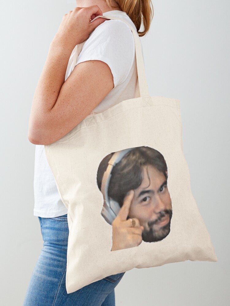 Hikaru Nakamura funny thinks face sticker Mask by LoveGalBlackTan