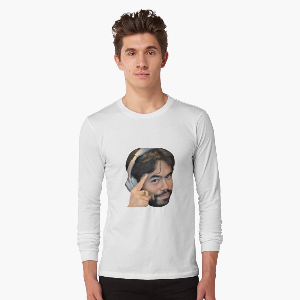 Hikaru Nakamura funny thinks face sticker Mask by LoveGalBlackTan