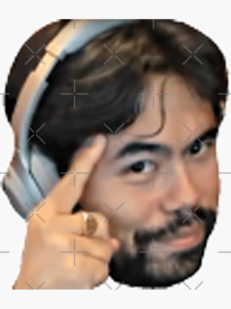 Hikaru Nakamura PogChamp sticker Sticker by LoveGalBlackTan