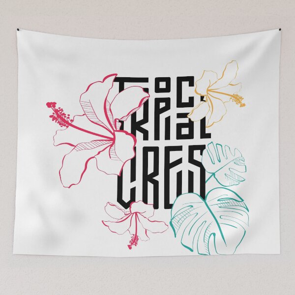 Item preview, Tropical vibes | White designed and sold by GabrielleDC.
