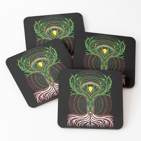 Item preview, Chamanic green flow designed and sold by eyespsyche.