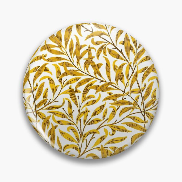 Item preview, Leaves pattern mustard designed and sold by La Chic.