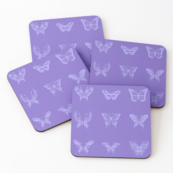 Item preview, Pack Lindas Mariposas Violetas Pastel designed and sold by everything4eva.