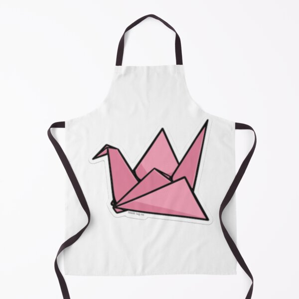 Item preview, Origami stork in pink color designed and sold by Bgarnier.