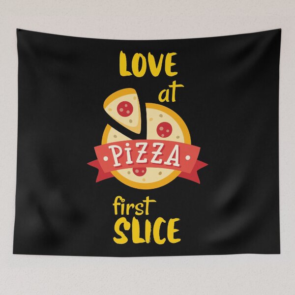 Item preview, LOVE AT FIRST SLICE FOR PIZZA LOVERS designed and sold by gaCh438.