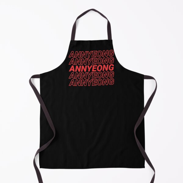 Item preview, ANNYEONG (안녕) - Hello in Korean Red designed and sold by nohstyle.