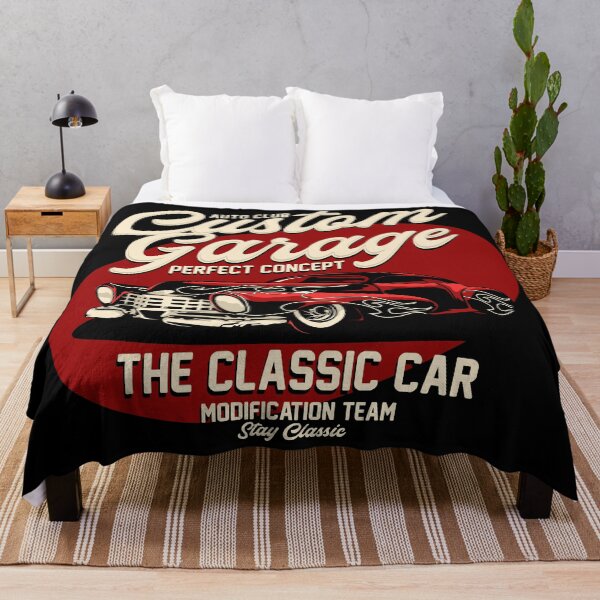 Item preview, Auto Club Custom Garage Classic Car Modification designed and sold by Vector Scout Lab.