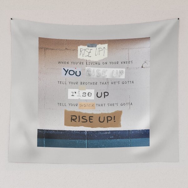 Item preview, Rise Up, When You're Living On Your Knees You Rise Up designed and sold by heyitsclara.