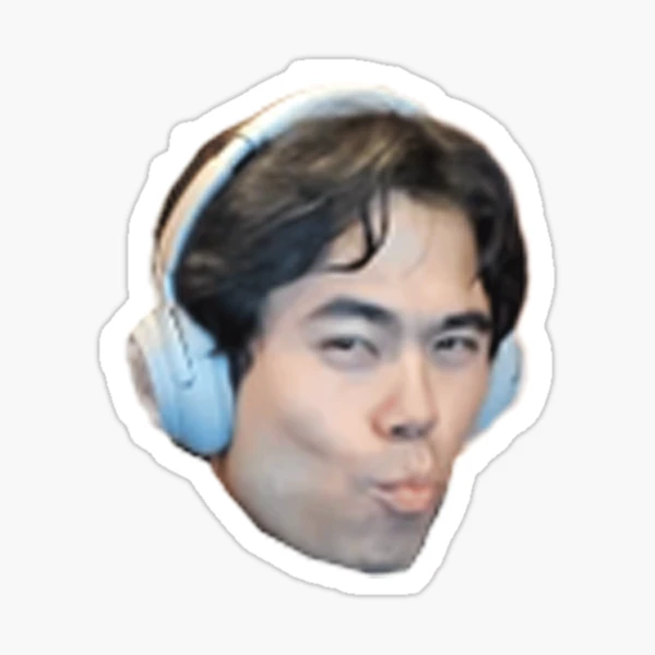 Hikaru Nakamura PogChamp sticker Sticker by LoveGalBlackTan