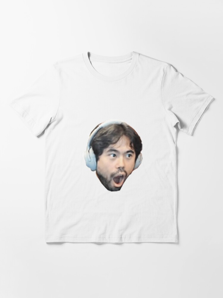 Hikaru Nakamura funny face sticker Essential T-Shirt by LoveGalBlackTan