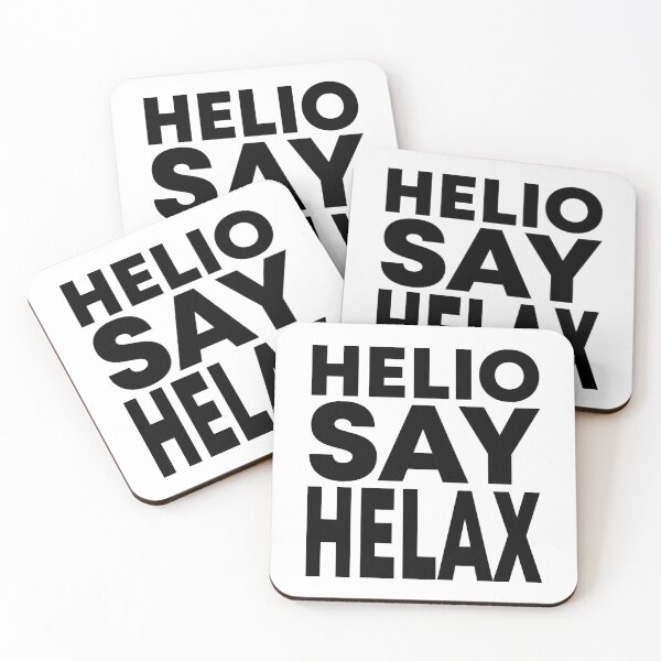 Item preview, Brazilian Jiu Jitsu (BJJ) Helio Say Helax, Funny Design designed and sold by Johnny Brabo BJJ Apparel.
