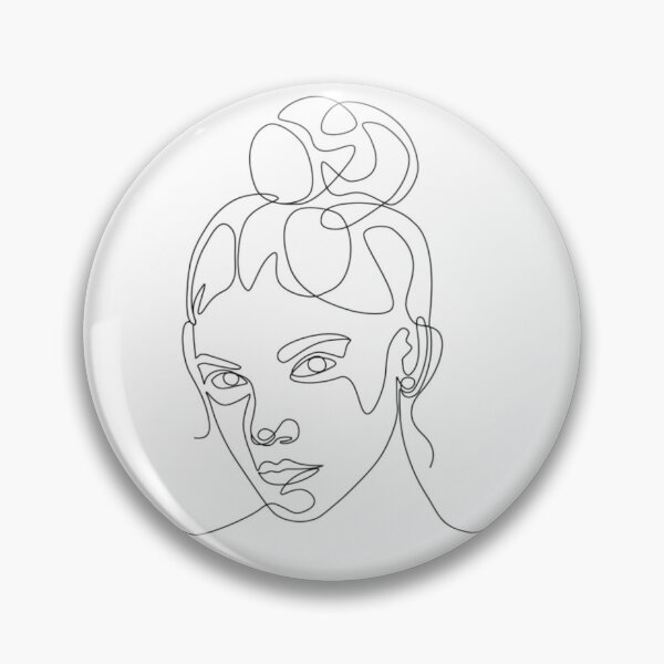Item preview, Beautiful girl lineart designed and sold by Rakos-Merch.