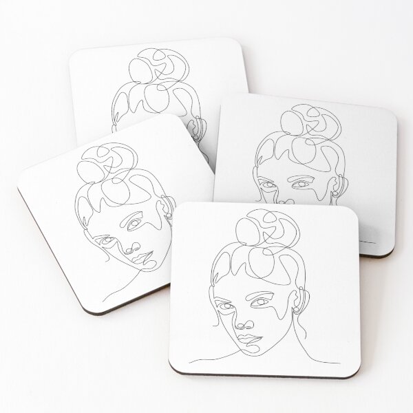 Item preview, Beautiful girl lineart designed and sold by Rakos-Merch.