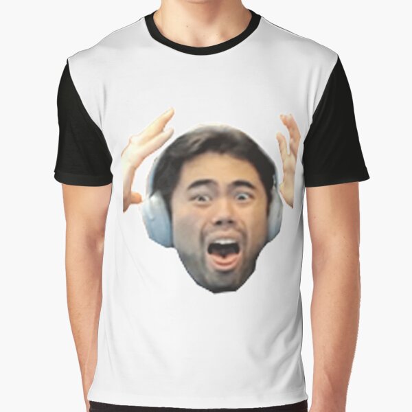 Hikaru Nakamura Nakamuraree emote Essential T-Shirt by LoveGalBlackTan