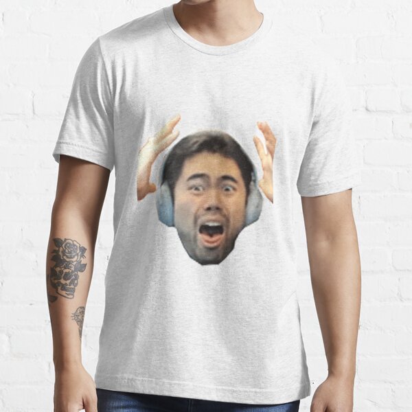 Hikaru Nakamura Nakamuraree emote Essential T-Shirt by LoveGalBlackTan