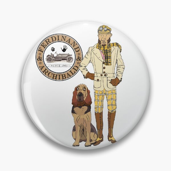Item preview, ( Bloodhound) Ferdinand & Archibald Best Friends Forever designed and sold by Andrew Moss.