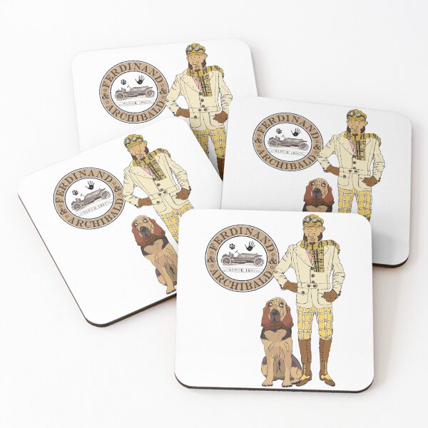 Item preview, ( Bloodhound) Ferdinand & Archibald Best Friends Forever designed and sold by Andrew Moss.